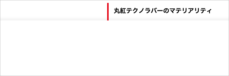 丸紅テクノラバーのマテリアリティ